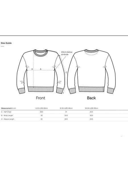 MelaDi Meladi Kinder Baby - Sweater aus Biobaumwolle - Biene auf Navy Blue, Blau, – Produktbild 3 von 7