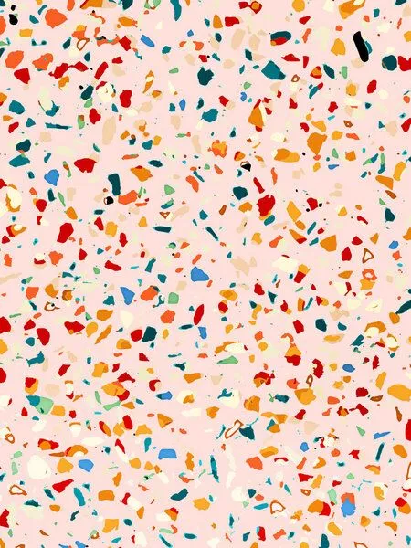 Photocircle Photocircle Poster / Leinwandbild - Blush Terrazzo – Produktbild 1 von 4