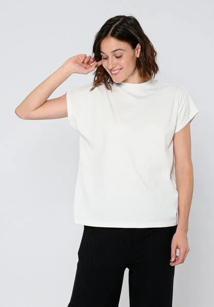 THOKKTHOKK ThokkThokk TT75 Boxy T-Shirt (GOTS, vegan), Off white (weiß), – Produktbild 1 von 4