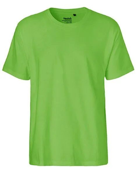 Neutral Neutral® Herren / Unisex T-Shirt von Neutral Bio Baumwolle Stabiler dicker Stoff, Lime, – Produktbild 1 von 4