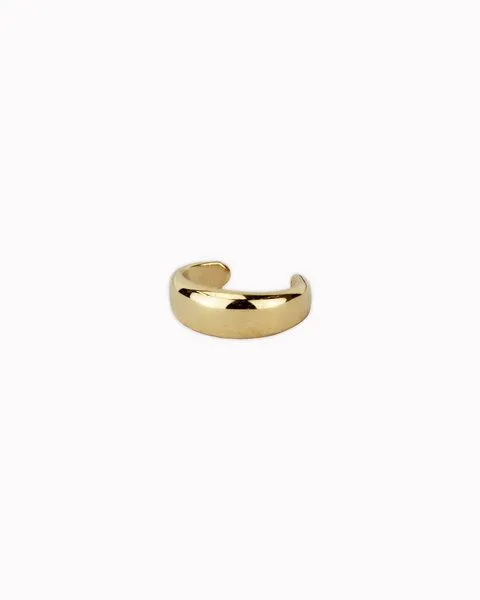 lille mus lille mus Earcuff 'Basic' 925 Silber, Gold, – Produktbild 1 von 2