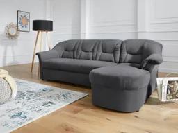 DOMO collection Ecksofa SARAFINA 232x146 cm, auch mit Federkern für noch mehr Sitzkomfort!, whlw. mit Bettfunktion, L-Form – Produktbild 1 von 1