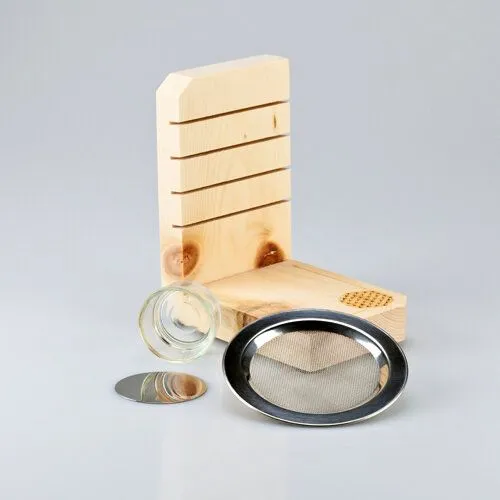 Tante Fine Tante Fine Bio Räuchermischung Fines NEUE LUFT mit Zirbenholz Stövchen – Produktbild 3 von 4