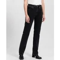 Kuyichi Kuyichi Jeans - Rosa Straight - aus Bio-Baumwolle, Schwarz (vintage black), – Produktbild 2 von 5