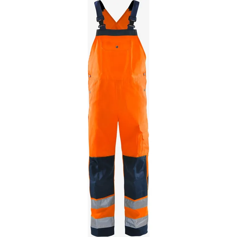 Fristads Warnschutz-Latzhose Klasse 2 Fristads 1001 TH, Orange, – Produktbild 1 von 2