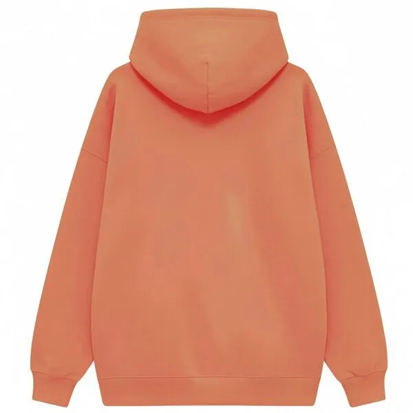 Lexi&Bö Lexi&Bö Basic Oversized Hoodie Damen, Orange, – Produktbild 2 von 2