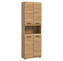 Lomadox Hochschrank IGGESUND-158 60 cm breit in Eiche – Produktbild 1 von 1