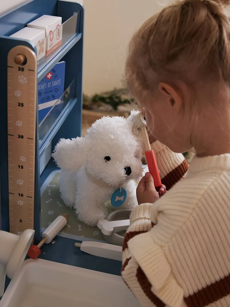 Vertbaudet Vertbaudet Kinder Tierarztpraxis, Braun, – Produktbild 2 von 4