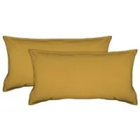 jilda tex jilda-tex Bettwäsche 100% Bio-Baumwolle 135x200cm / 155x220cm 200x200cm, Senfgelb ( gelb ), – Produktbild 1 von 1