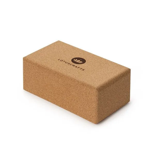 Lotuscrafts Lotuscrafts Yogablock Kork Supra Grip - ökologisch hergestellt (Standard) – Produktbild 2 von 4