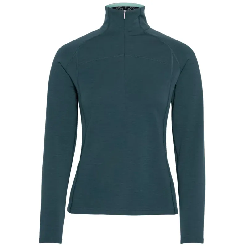 Kari Traa Damen Langarm-Demi-Zip-Trikot Kari Traa Nova, Gris, – Produktbild 1 von 1