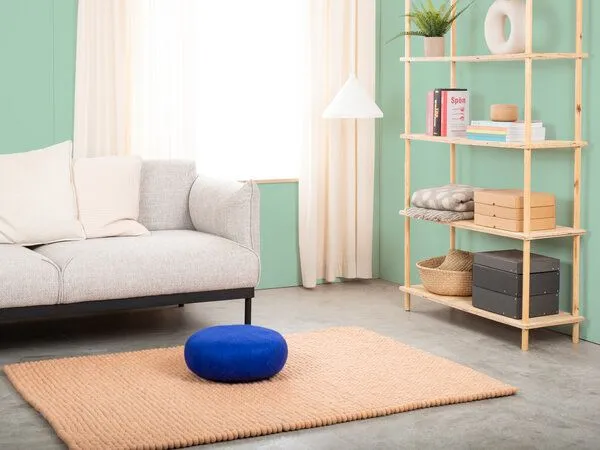 myfelt myfelt Filz Pouf, 100% Schurwolle, Royalblau (isa), – Produktbild 1 von 4