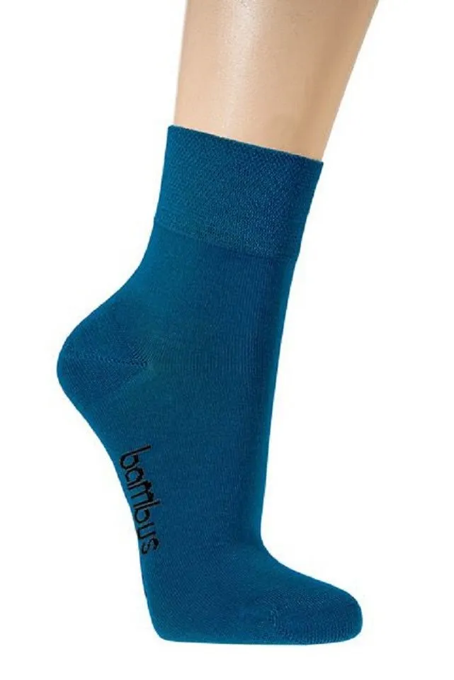 Wowerat Kurzsocken 3 Paar Bambus Kurzschaft Socken, weiche Quarter-Socken, Damen & Herren, Blau, – Produktbild 2 von 2
