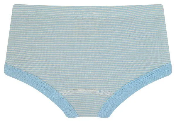 loud + proud loud + proud Babys & Kinder Doppelpack Pantys aus Feinrippp, GOTS-zertifiziert, Sky(blau), – Produktbild 4 von 4