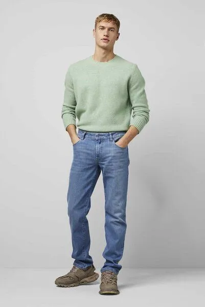 M 5 BY MEYER M 5 BY MEYER Stretch Fairtrade Denim, Blue, – Produktbild 1 von 5