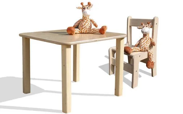 Die Schreiner Christoph Siegel Die Schreiner Christoph Siegel Kindersitzgruppe - Tisch und 1 Stuhl – Produktbild 2 von 5