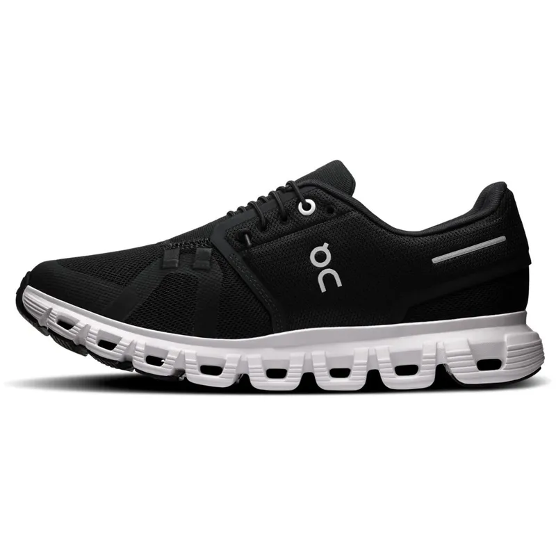 On On Cloud 6 Damen Sneaker Low, Schwarz, – Produktbild 3 von 5