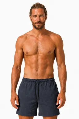 RAVENS VIEW IBIZA RAVENS VIEW IBIZA Herren vegan Badeshorts Marine Wave – Produktbild 1 von 1