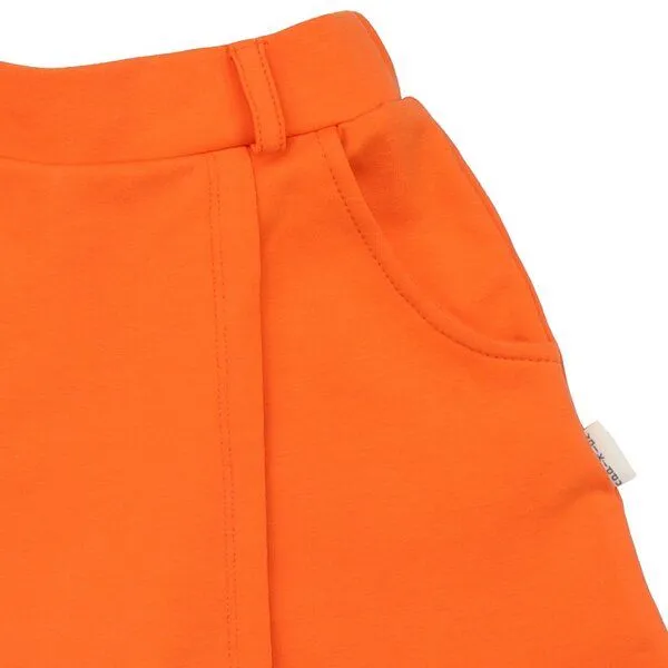 Walkiddy Walkiddy Kleinkinder Rock GOTS-zertifiziert aus Bio-Baumwolle orange, Blau, – Produktbild 3 von 3