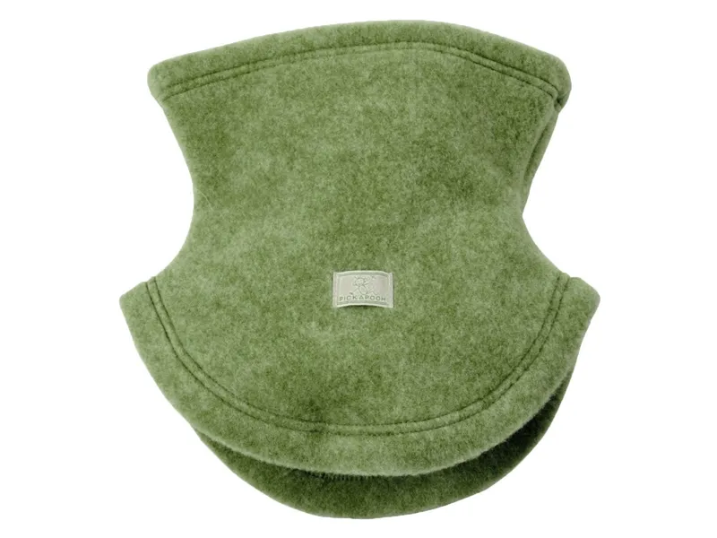Pickapooh Pickapooh Kinder Schlupfschal Bio-Schurwolle Fleece moosgrün Gr.2 (ab 2 Jahre), Grün, – Produktbild 1 von 1