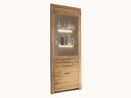 Vitrine "Sorano" | ohne Beleuchtung | Silber | Variante 01 – Produktbild 1 von 1