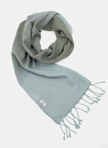Djian Djian NOVA – Schal aus Merino-Wolle, mulesing-frei, Grün, – Produktbild 2 von 3