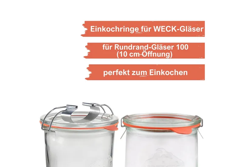 mikken mikken 50 Einkochringe 94x108mm für WECK-Gläser aus Naturkautschuk RR10 – Produktbild 6 von 6