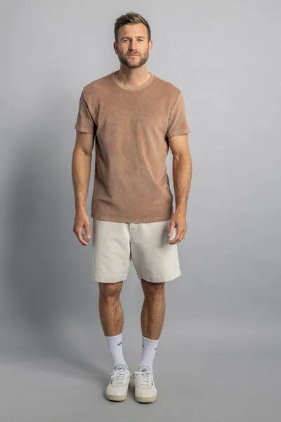 DIRTS dirts Terry T-Shirt, Chocolate malt, – Produktbild 2 von 4