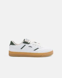 MoEa MoEa Sneakers Origin Low - White & Green - Apple – Produktbild 1 von 1