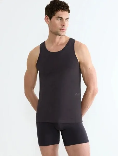 Sloggi Sloggi Herren Tanktop Unterhemd SLG BASE, Charcoal, – Produktbild 1 von 2