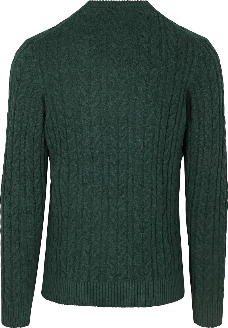 Lyle and Scott Lyle & Scott Cable Pullover Dunkelgrün - Größe XL, Dunkelgrün, – Produktbild 4 von 4
