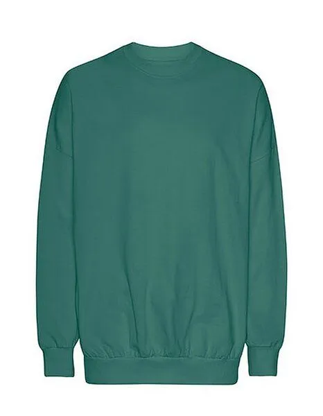 Neutral Neutral® Oversize Unisex Sweatshirt Tiger Cotton von Neutral Baumwolle in Umstellung zu Bio Baumwolle, Teal, – Produktbild 2 von 4