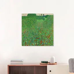 Photocircle Photocircle Poster / Leinwandbild - Blooming Poppy von Gustav Klimt – Produktbild 1 von 1