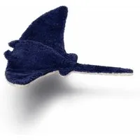 Senger Naturwelt Kuscheltier Manta blau 40 x 4 x 39 cm (klein) – Produktbild 1 von 1
