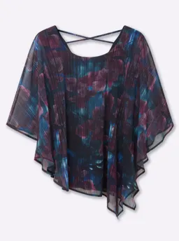 sheego sheego Tunika tiefblau-bedruckt – Produktbild 1 von 1