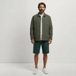 YTWOO YTWOO Basic Herren-Workerjacke aus nachhaltiger Baumwolle – Produktbild 1 von 1