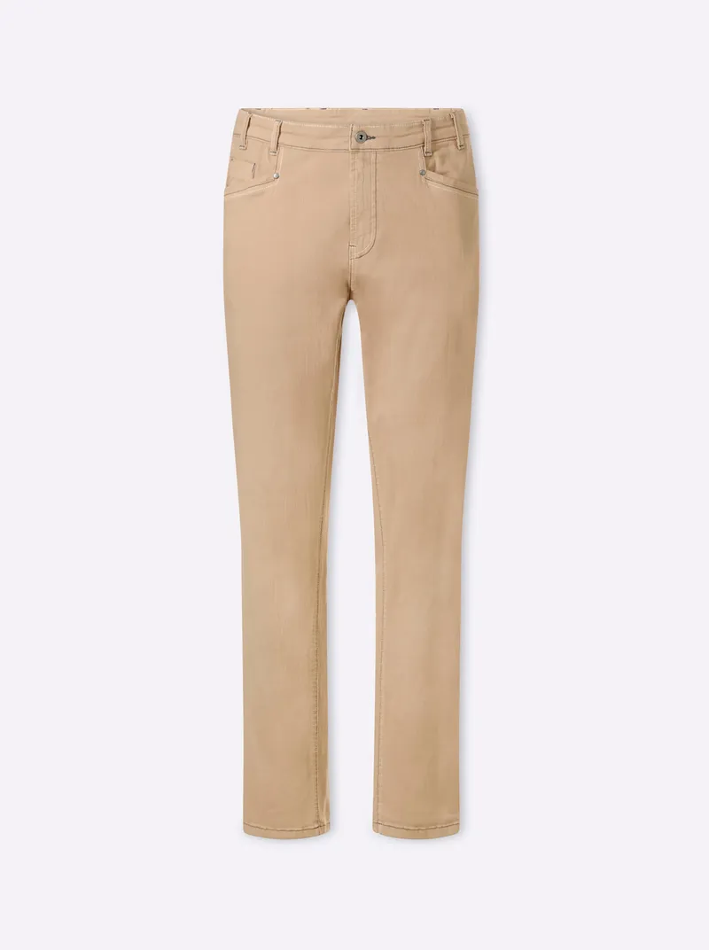 marco donati 5-Pocket-Jeans camel, Camel, – Produktbild 1 von 3