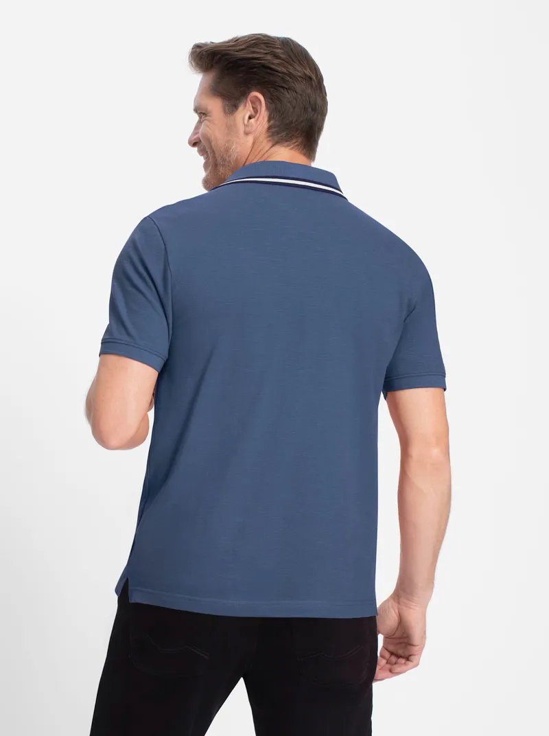 Catamaran Kurzarmshirt jeansblau, Jeansblau, – Produktbild 2 von 2