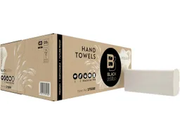 BlackSatino BlackSatino Papierhandtücher "GreenGrow" Z-Falz, 20,6 x 23 cm, 3.750 Blatt, light beige – Produktbild 1 von 1