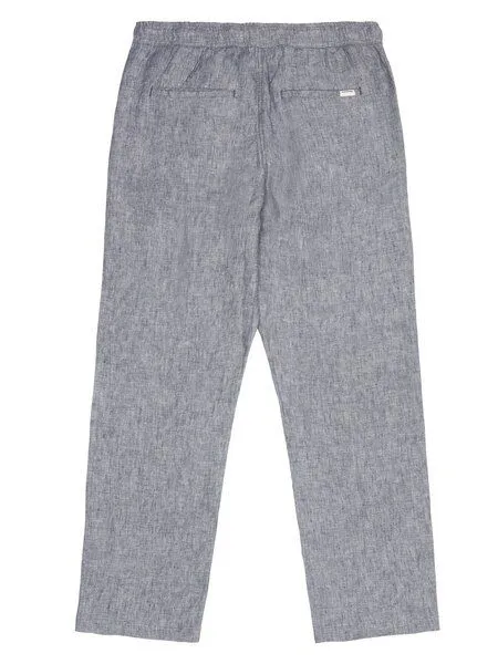 KnowledgeCotton Apparel KnowledgeCotton Apparel Leinenhose Loose Linen, Vintage indigo, – Produktbild 2 von 3