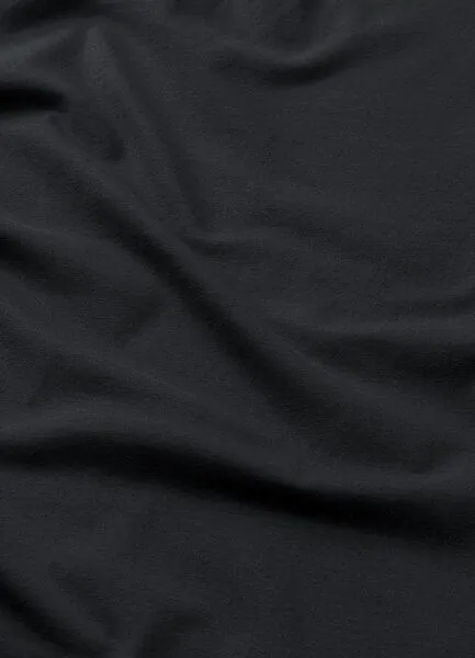 Heidekönigin Heidekönigin Langarmshirt Uni Basic GOTS, Schwarz, – Produktbild 3 von 3