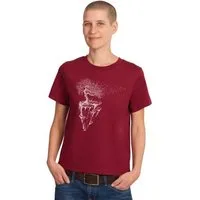 Life Tree Life-Tree Shirt aus Biobaumwolle Fairwear für Damen "Maple Island" in Burgundy Rot – Produktbild 1 von 1