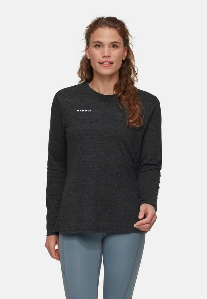 Mammut Mammut Longsleeve Massone Light Longsleeve Women, Schwarz, – Produktbild 2 von 5