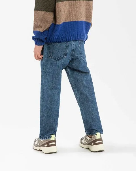 MATONA Matona Jeans für Kinder aus Bio-Baumwolle / Denim Pants, Classic blue, – Produktbild 2 von 3