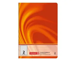 BRUNNEN BRUNNEN Schulheft Vivendi, liniert (Lineatur 2), Inhalt / Klassenspiegel, ungelocht, 16 Blatt – Produktbild 1 von 1