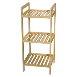 TRENDSTABIL TRENDSTABIL Bambusregal mit 3 Ablagen, ca. 30 x 30 x 70 cm – Produktbild 1 von 1