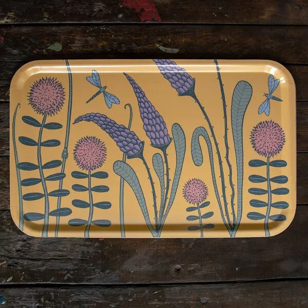 Cmig Cmig großes Tablett Waldwiese, Summer yellow, – Produktbild 1 von 4