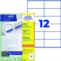 Avery Zweckform 2.640 Zweckform Etiketten '3424' 105 x 48 mm, A4 – Produktbild 2 von 2