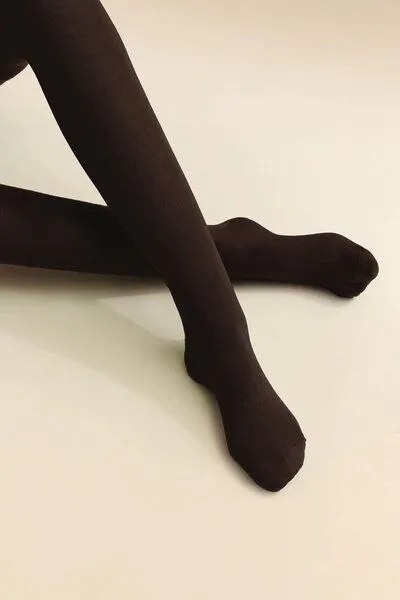 Tranquillo Tranquillo Strumpfhose Eriin, Bitter chocolate, – Produktbild 4 von 5