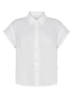 KnowledgeCotton Apparel KnowledgeCotton Apparel ASTER faltbares Kurzarm-Leinenhemd - Bio-Leinen - GOTS/Vegan – Produktbild 1 von 1